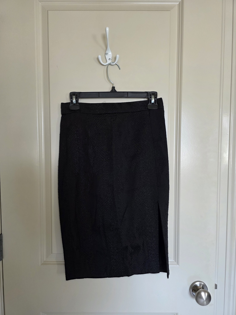 Altuzarra For Target Black Textured Pencil Skirt